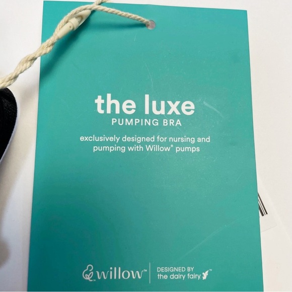 Willow The Luxe Pumping Bra Breastfeeding Bra Lace Trim Large NWT - Picture 12 of 15